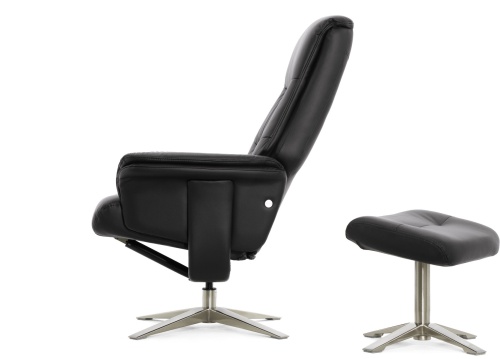 Кресло-реклайнер Falto Boss натуральная кожа