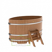 Купель овальная из дуба BentWood 1,02х1,68