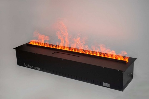 Электроочаг Schönes Feuer 3D FireLine 1000 Pro со стальной крышкой в Таганроге