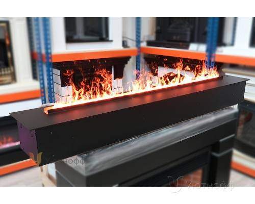 3D электроочаг Real Flame Line-S 150 3D Matte Black в Таганроге