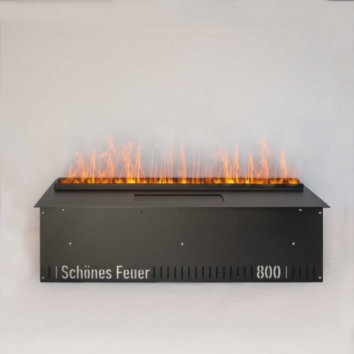 Электроочаг Schönes Feuer 3D FireLine 800 со стальной крышкой в Таганроге
